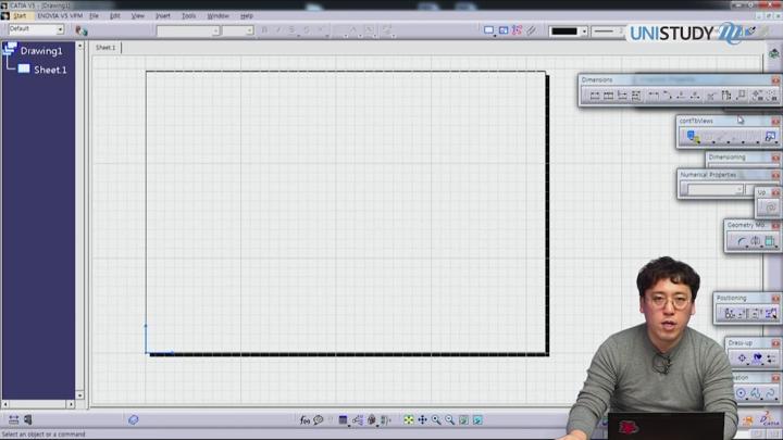 CATIA 설계.03. Drafting 도면기초 비디오 썸네일 이미지