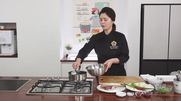 한식조리기능사 실기_생선찌개 비디오 썸네일 이미지