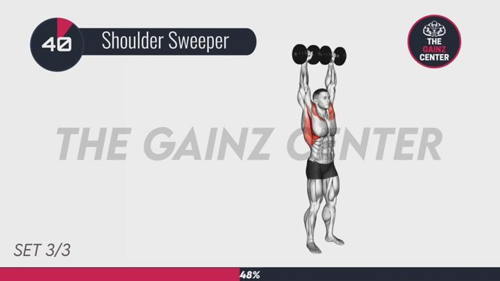 전신운동.35_Full and Effective 25 Min Upper Body Workout With Dumbbells (How To Build Upper Body Muscle) 비디오 썸네일 이미지
