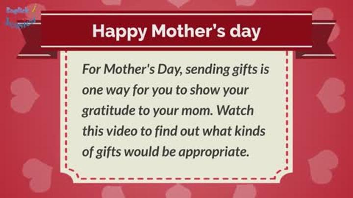 상황별 영어 듣기.84화_Happy Mother’s Day- Should we buy mom flowers 비디오 썸네일 이미지