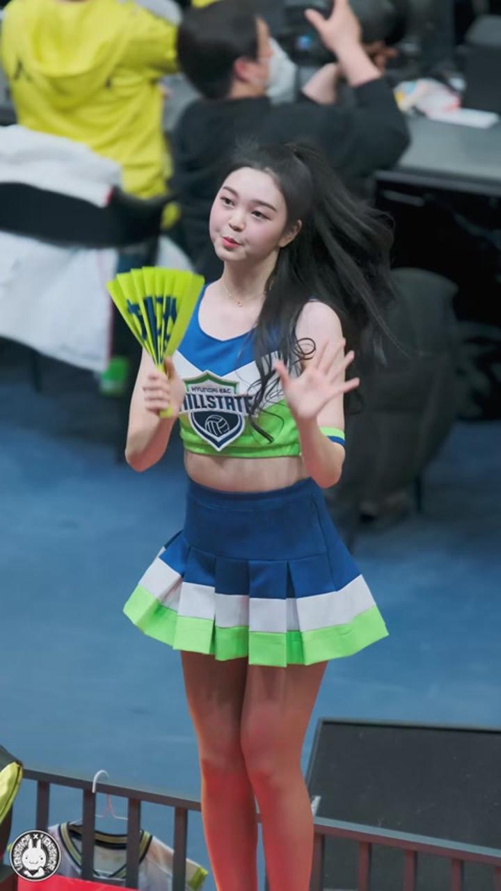 200215 치어리더 유수아 직캠 비디오 썸네일 이미지