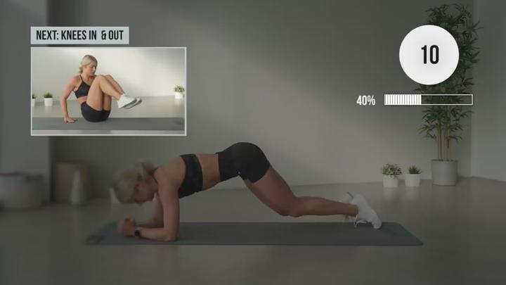 전신운동.43_12 MIN TABATA ABS Workout - No Repeat Exercises, Low Impact, Home Workout 비디오 썸네일 이미지
