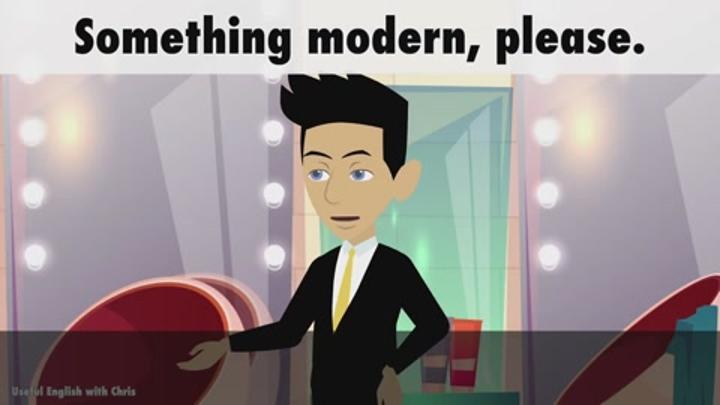 Learn English - Getting a new Haircut - Basic English Dialogue with Subtitles 비디오 썸네일 이미지