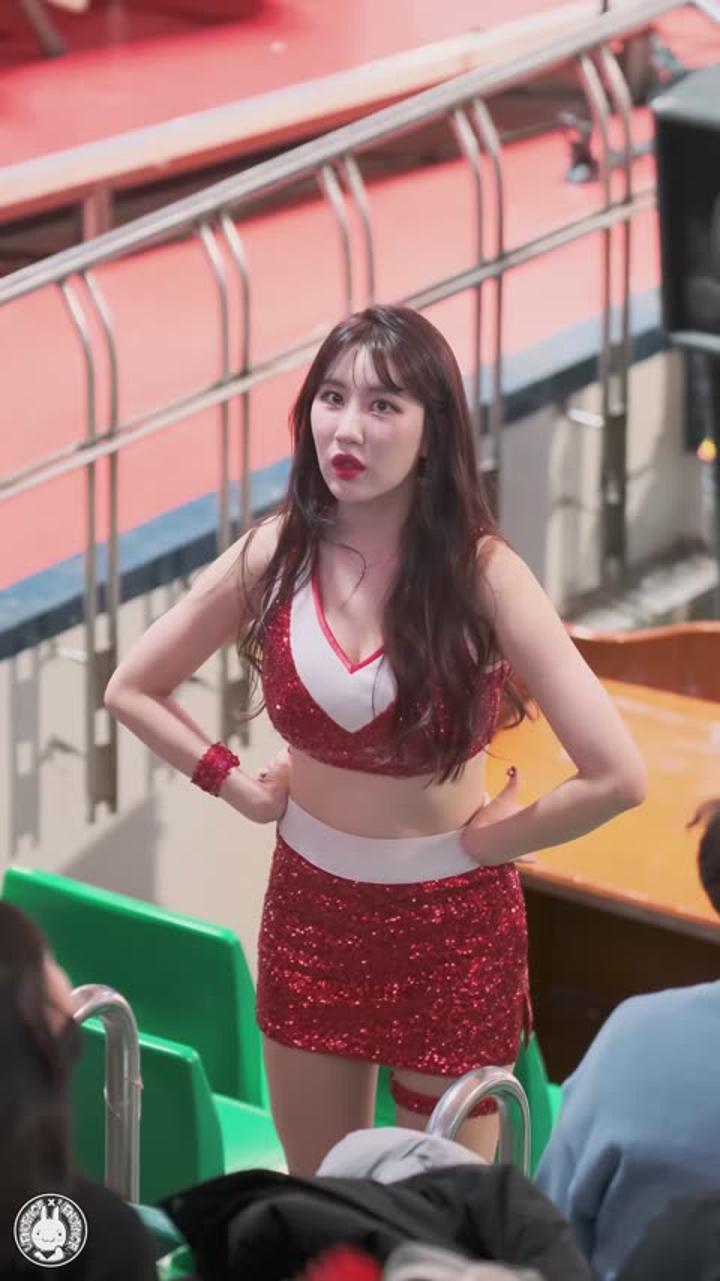 200207 치어리더 박은수 직캠 비디오 썸네일 이미지