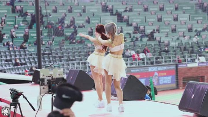210414 치어리더 김도아 오채현 직캠 비디오 썸네일 이미지