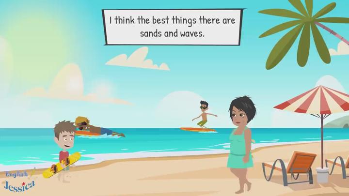 [English Jessica] 상황별 영어듣기_Lets go to the beach 비디오 썸네일 이미지