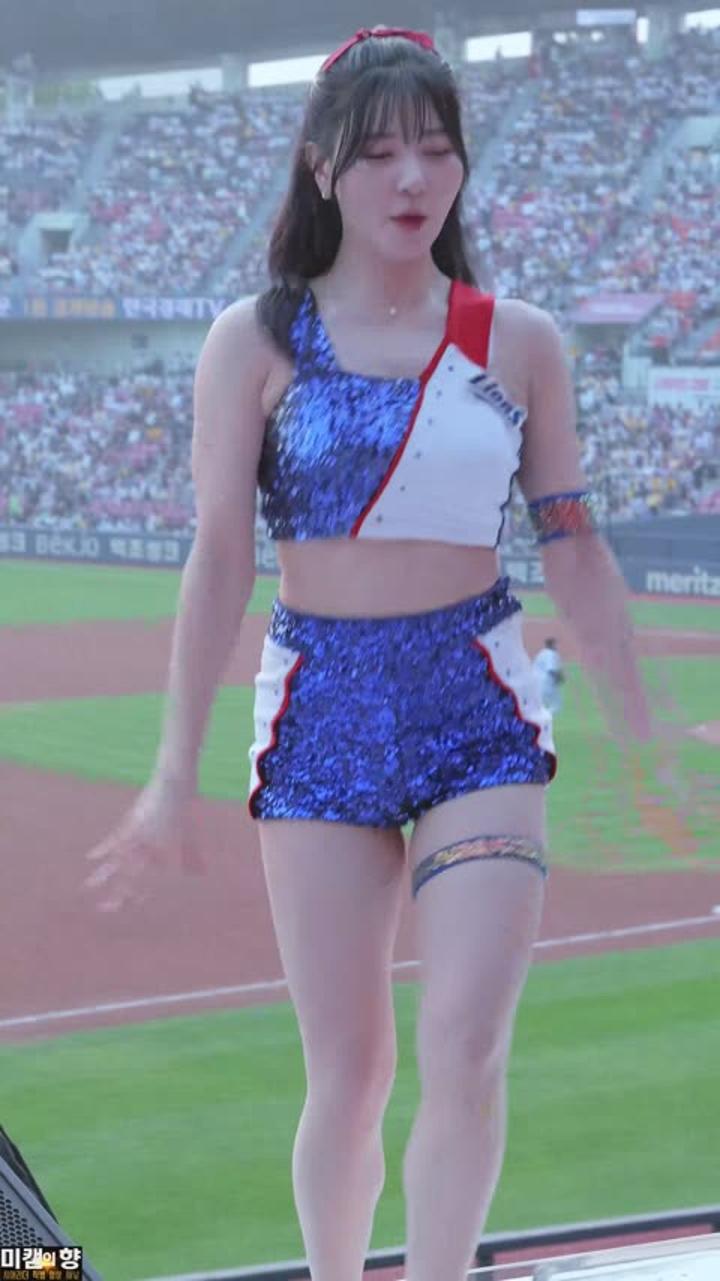 230928 치어리더 정유미 직캠 (3) 비디오 썸네일 이미지