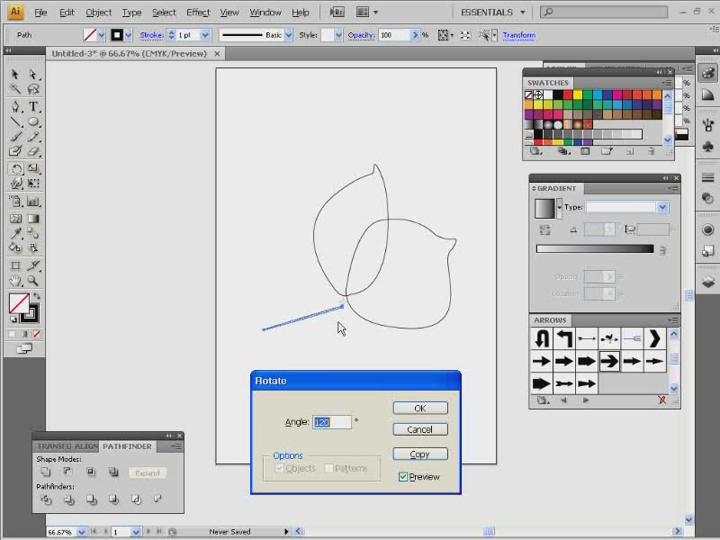 일러스트 강좌 CS4.21_중급_그라데이션_익히기_2 비디오 썸네일 이미지