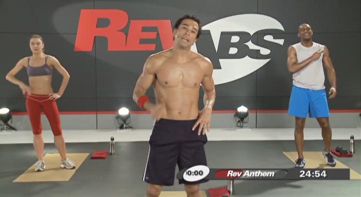 카포에라 다이어트.02-RevAbs Fire Up Your Abs 비디오 썸네일 이미지