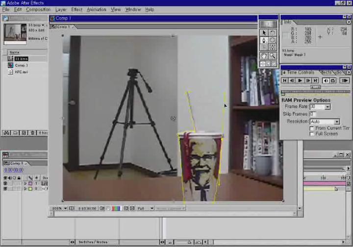 AfterEffects 33. 물체를 투과하는 장면 만들기 [영화 - 사랑과 영혼] 비디오 썸네일 이미지