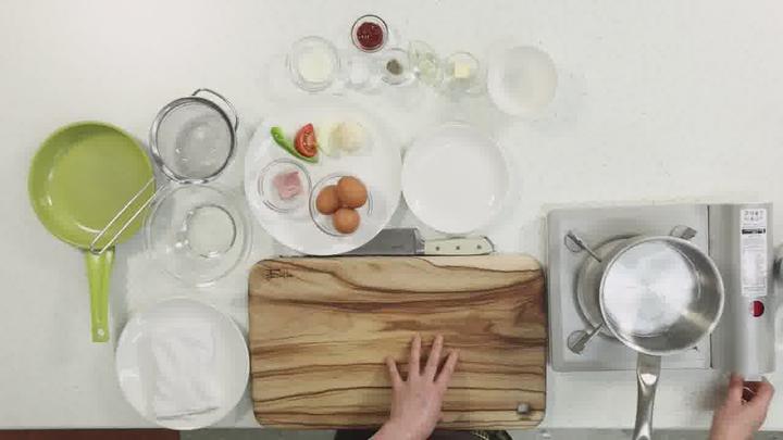 양식조리기능사 실기 - 02. 스페니쉬 오믈렛(Spanish omelet) 비디오 썸네일 이미지