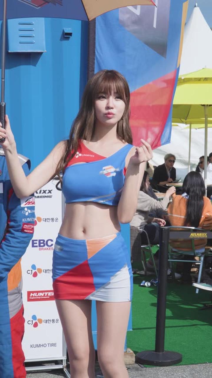 레이싱 모델 민한나 (racing model Min hanna) 직캠 (347) 비디오 썸네일 이미지