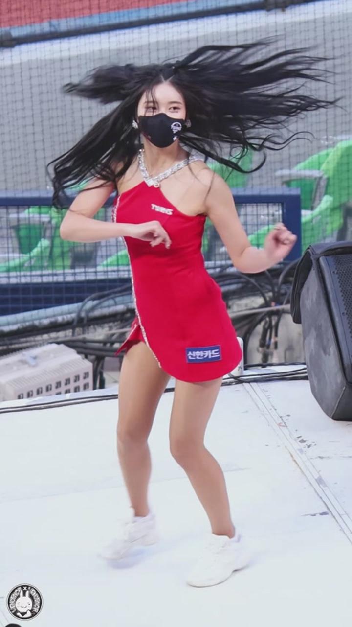 210420 치어리더 원민주 직캠 (1) 비디오 썸네일 이미지