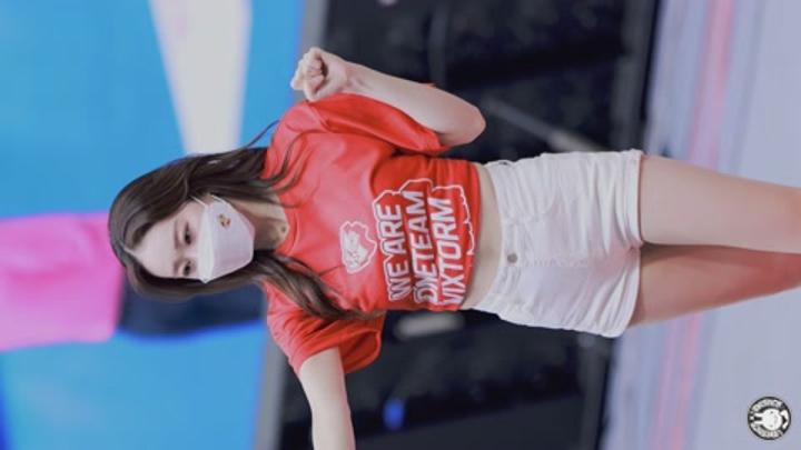 220306 치어리더 정가예 직캠 비디오 썸네일 이미지