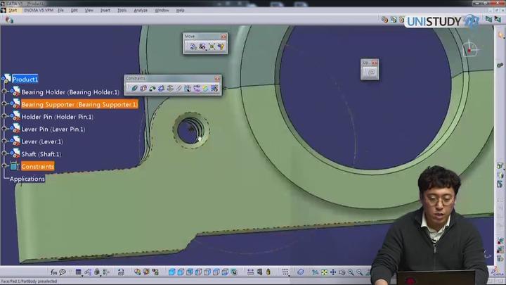 CATIA 설계.02.Assembly Design 기초설명 비디오 썸네일 이미지