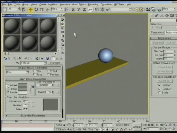 3DMAX 기초.15_애니메이션의 적용 - 공 튀기기 비디오 썸네일 이미지