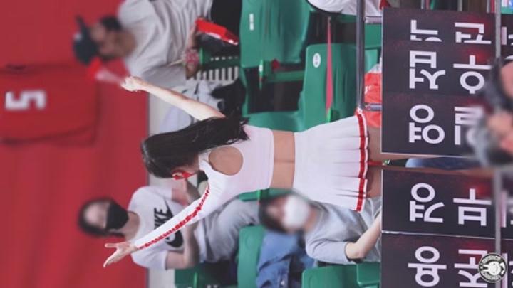 211029 치어리더 박기량 직캠 비디오 썸네일 이미지
