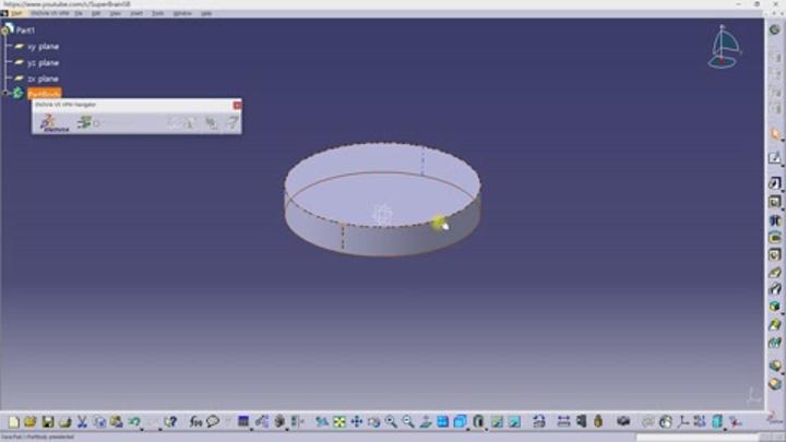 CATIA 기초.08강_마우스 조작 방법 비디오 썸네일 이미지