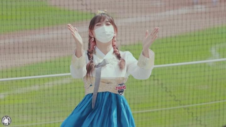 210922 치어리더 김한나 직캠 비디오 썸네일 이미지