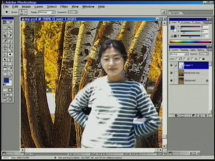 포토샵 초급_13강 블러 툴과 닷지 툴 비디오 썸네일 이미지