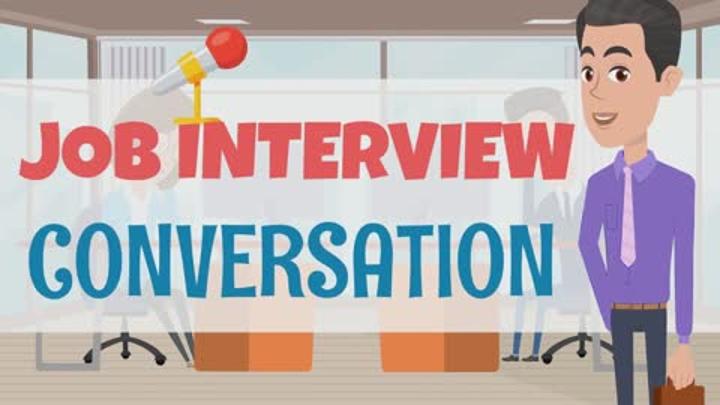 English Conversation Practice, Job Interview Questions 영어해설 비디오 썸네일 이미지