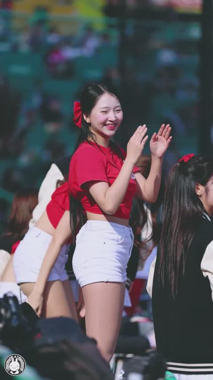 240315 치어리더 이연진 직캠 비디오 썸네일 이미지