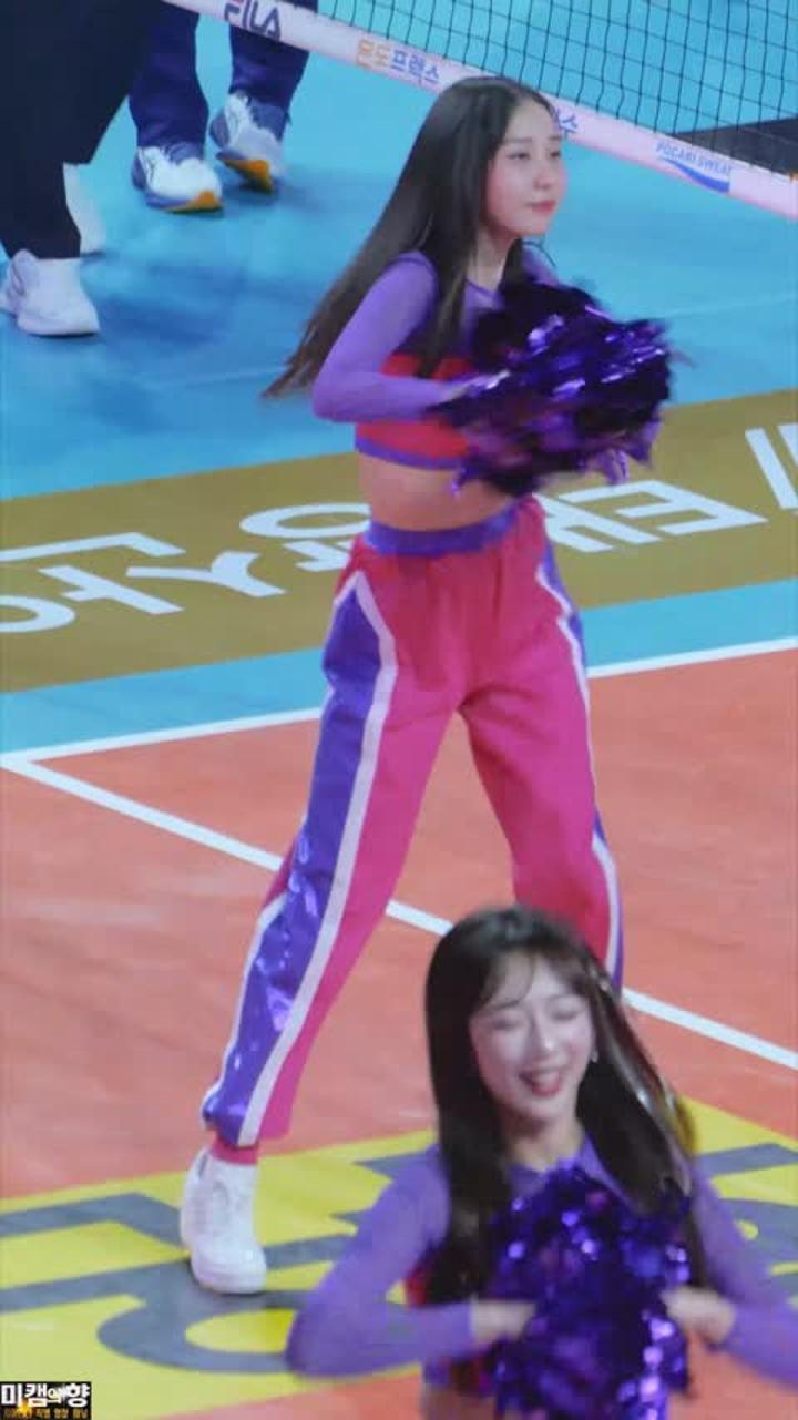 김새별 치어리더 230211 직캠 비디오 썸네일 이미지