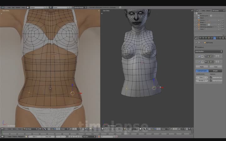 컴퓨터 그래픽-블랜드.03_02_Torso 비디오 썸네일 이미지