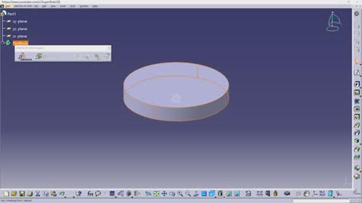 CATIA 기초.09강_마우스가 없을 때 비디오 썸네일 이미지