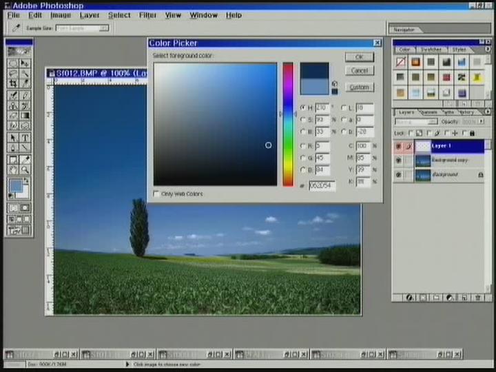 포토샵 초급_34강 LAYER 메뉴 비디오 썸네일 이미지