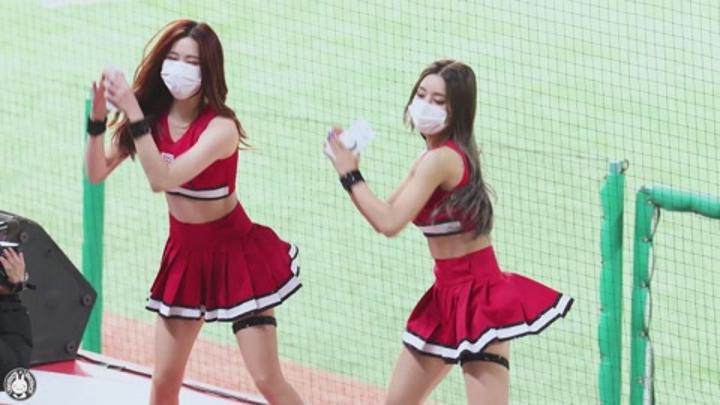210415 치어리더 장은유 이지현 직캠 (2) 비디오 썸네일 이미지