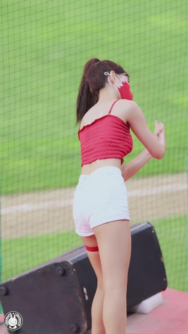 210705 치어리더 목나경 직캠 비디오 썸네일 이미지