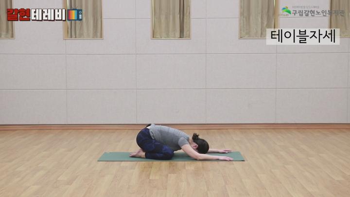 시니어요가 - 중심잡기동작, 하체스트레칭, 이완자세 등 비디오 썸네일 이미지