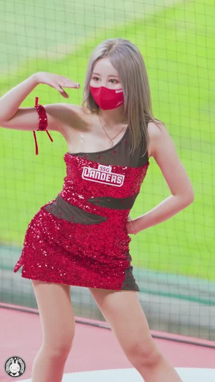 210609 치어리더 오채현 직캠 비디오 썸네일 이미지
