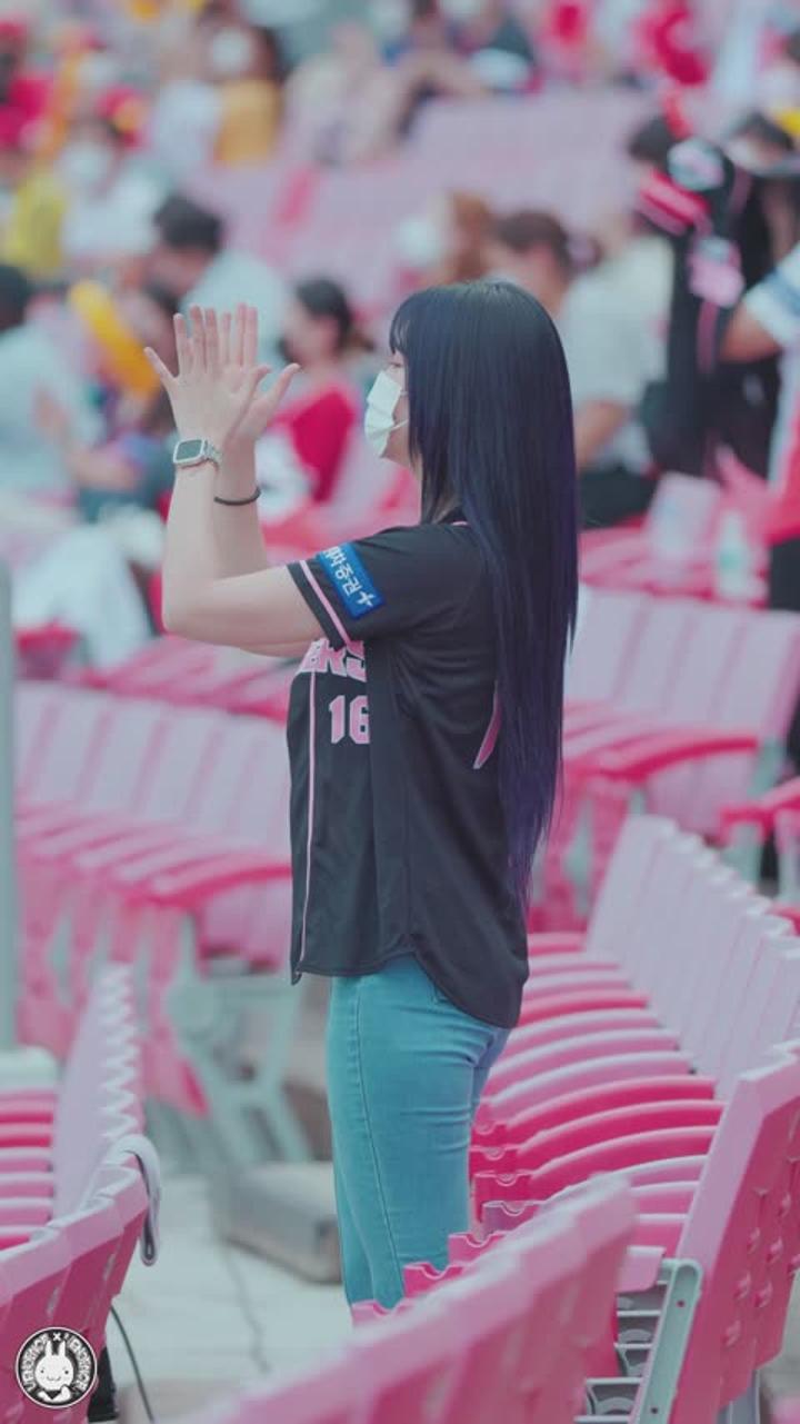 210912 치어리더 김현지 직캠 비디오 썸네일 이미지