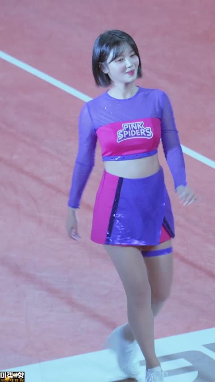 231026 치어리더 정유민 직캠 비디오 썸네일 이미지