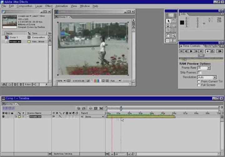 AfterEffects 13. 피사체를 따라 움직이는 모자이크 만들기 비디오 썸네일 이미지