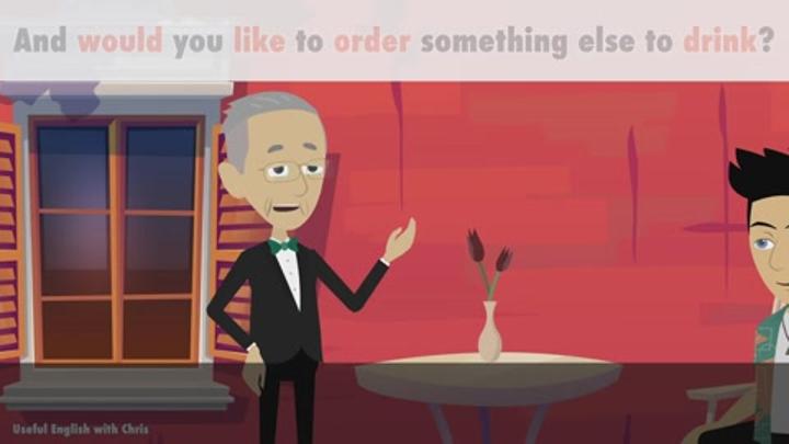 Learn English - Order at a Restaurant - Basic English Dialogue with Subtitles 비디오 썸네일 이미지
