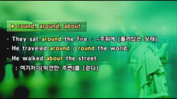 맨투맨 기본영어.66강 부사, 전치사-운동, 방향의 전치사, 시간을 나타내는 전치사,기타 주요 전치사 비디오 썸네일 이미지