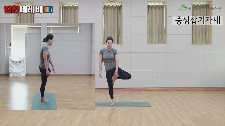 시니어남성요가 11강 - 중심잡기 자세(나무자세) 비디오 썸네일 이미지