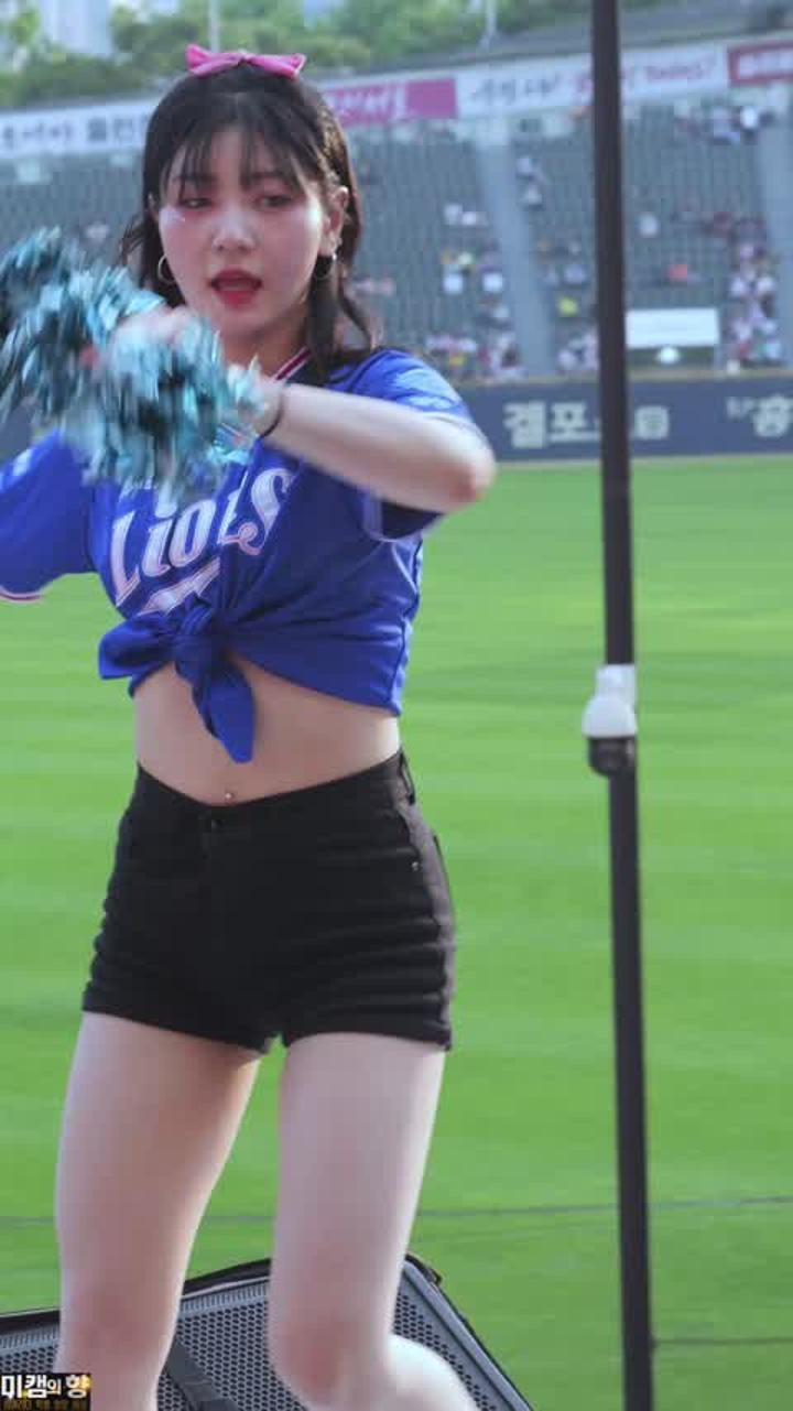 230615 치어리더 정유미 직캠 비디오 썸네일 이미지