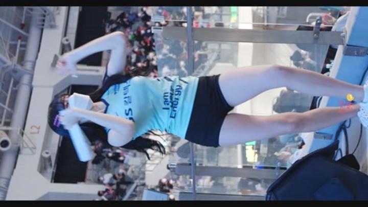 220228 치어리더 안혜지 직캠 비디오 썸네일 이미지