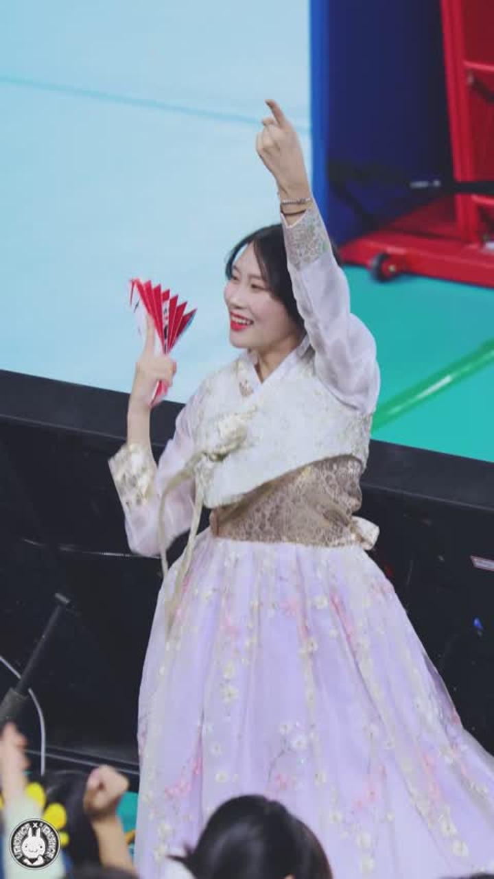 240211 치어리더 박선주 직캠 비디오 썸네일 이미지