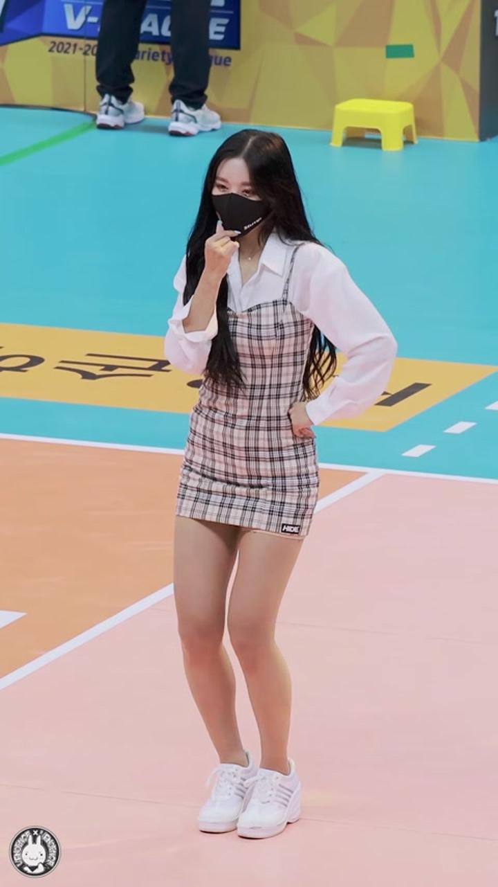 211103 치어리더 장은유 직캠 비디오 썸네일 이미지