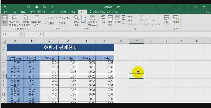 MS Excell.엑셀.14_매크로 비디오 썸네일 이미지