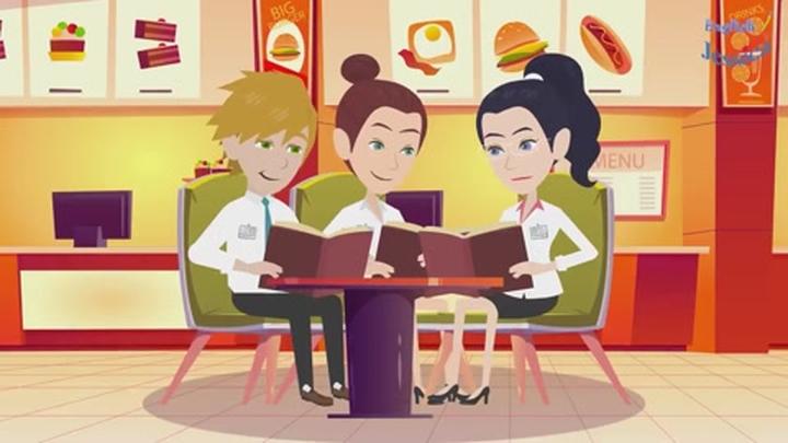 [English Jessica] 상황별 영어듣기_Order Fast Food at the Restaurant in English 비디오 썸네일 이미지