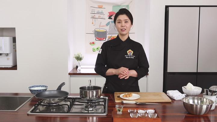 한식조리기능사 실기_완자탕 비디오 썸네일 이미지