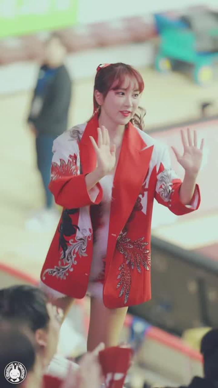 181212 치어리더 박은수 직캠 비디오 썸네일 이미지