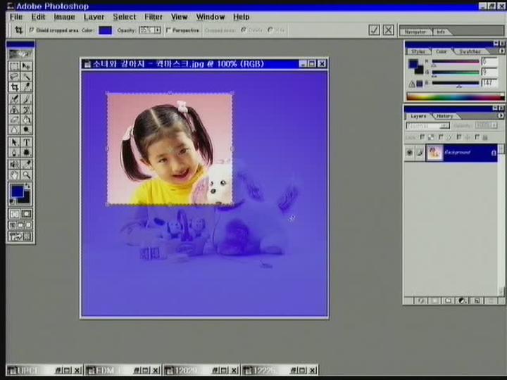포토샵 초급_05강 잘라내기 툴과 슬라이스 툴 비디오 썸네일 이미지