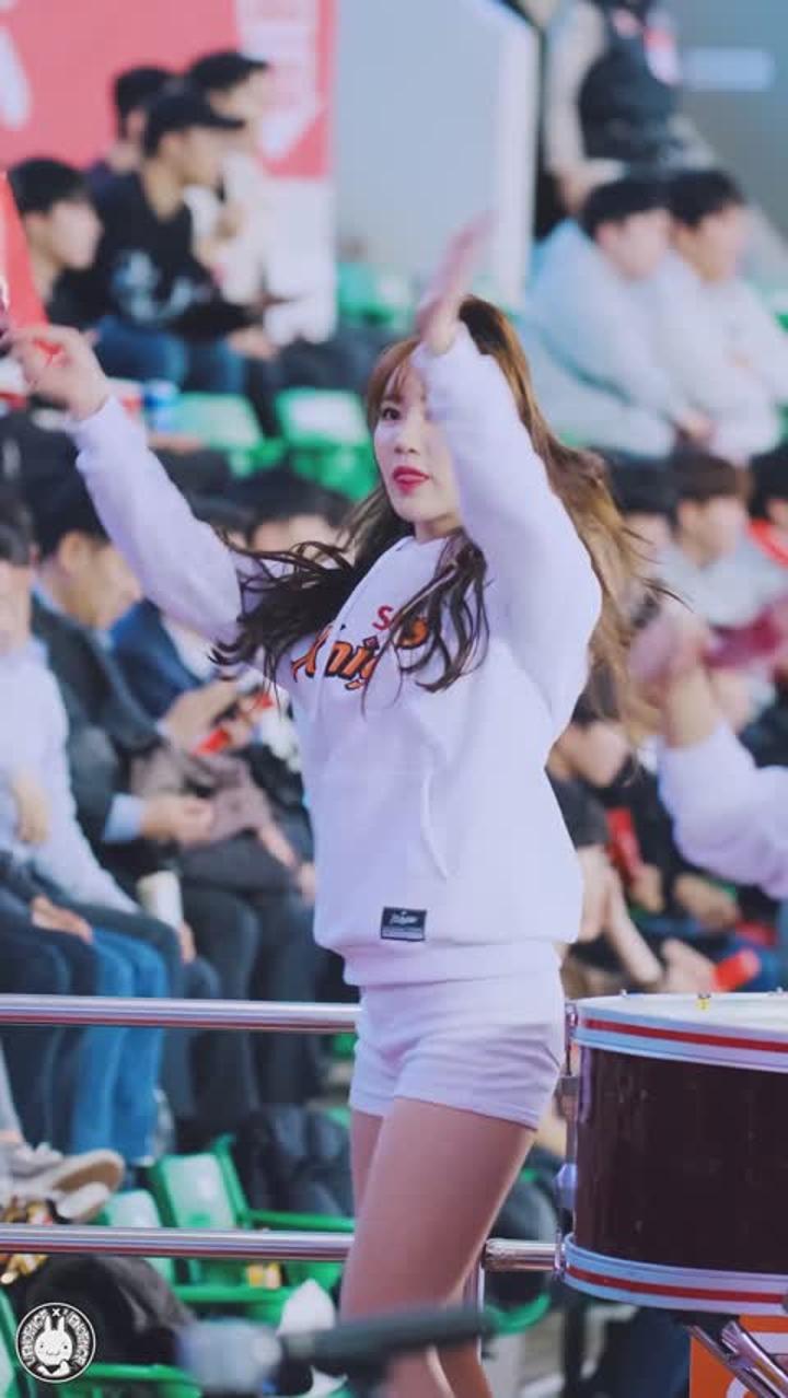 191211 치어리더 박은수 직캠 비디오 썸네일 이미지